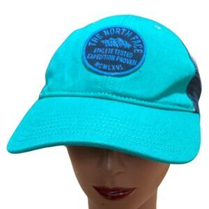 The North Face Expedition Baseball Cap turquoise, blue trucker cap